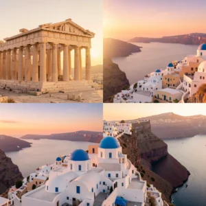 4 Nights Athens & Santorini Escape