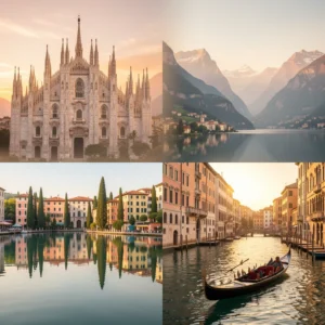 6 Nights Milan, Lake Como & Venice Holiday (2+2+2)