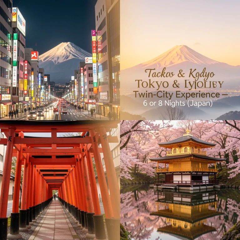 Tokyo & Kyoto Twin-City Experience – 6 or 8 Nights (Japan)