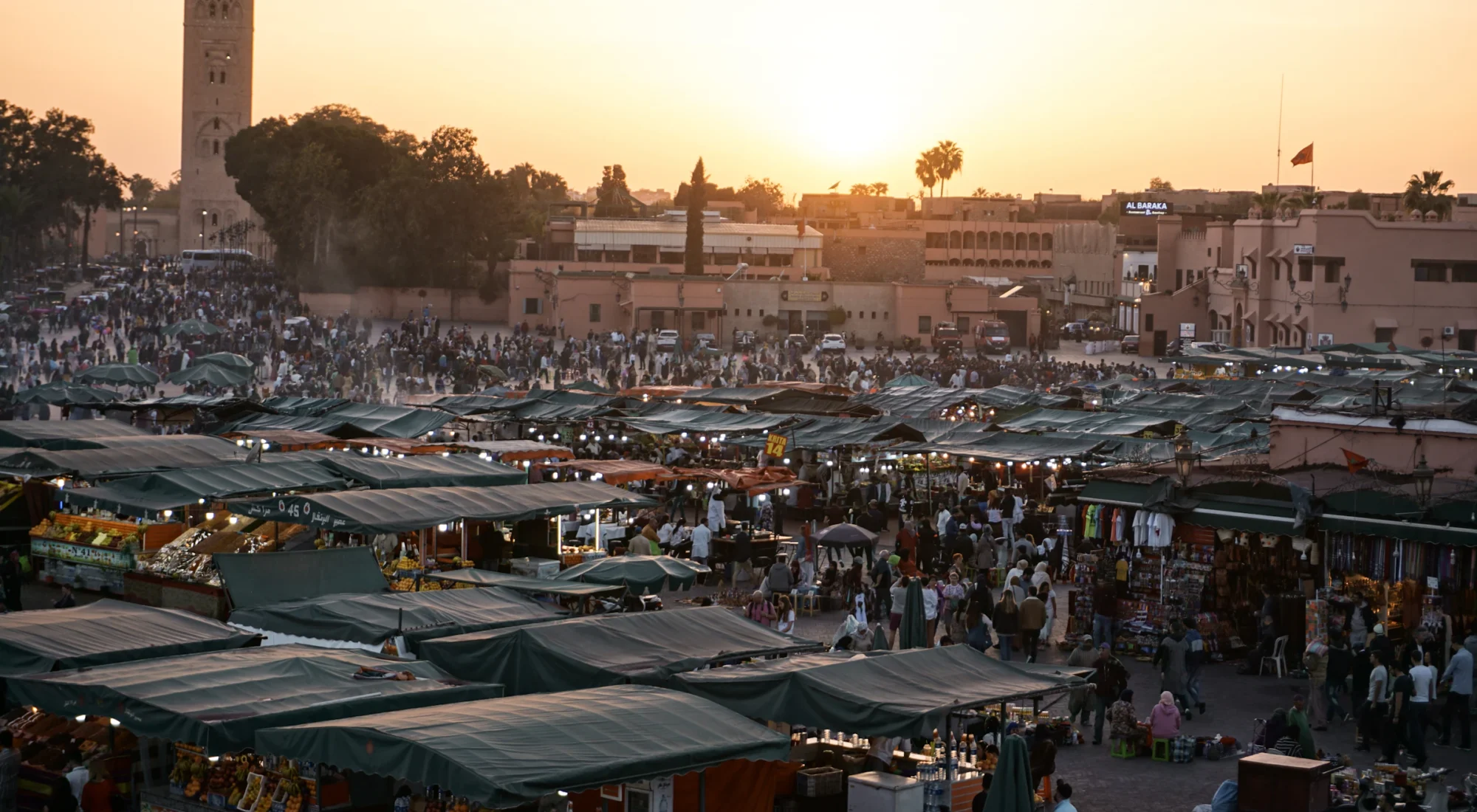 Jemaa el-Fnaa square, Marrakech
